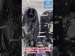 호환 가능한 Huawei -SC/APC 커넥터 LSZH 재킷과 장갑 섬유 패치 케이블