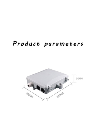 ABS PC FTTH 광섬유 박스, PON OTB 8 공항 광섬유 배전상자